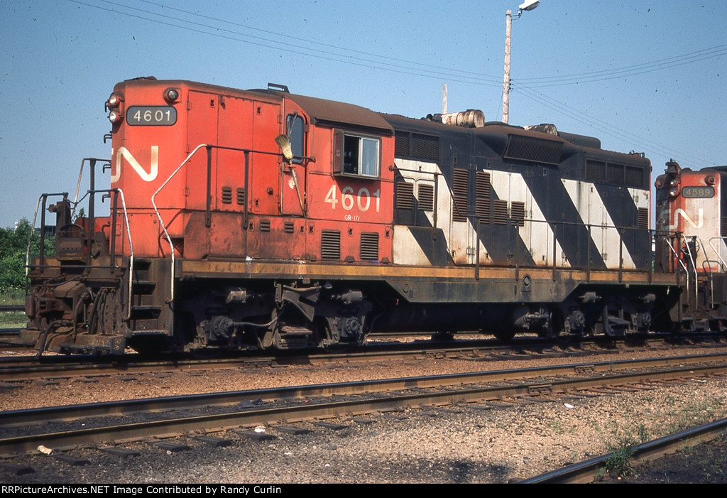 CN 4601 at Fort Erie